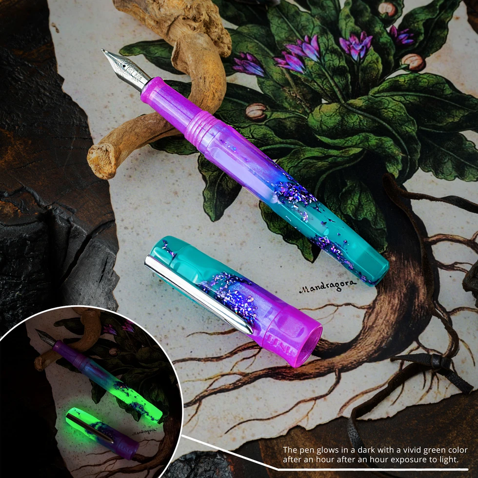 BENU TALISMAN MANDRAKE FOUNTAIN PEN Infused With Mandrake benu-talisman-mandrake-fountain-pen-infused-with-mandrake